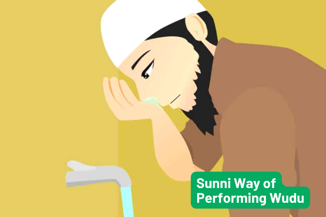 Sunni Way of Performing Wudu