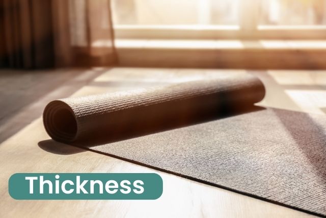 best yoga mat thickness for bad knees